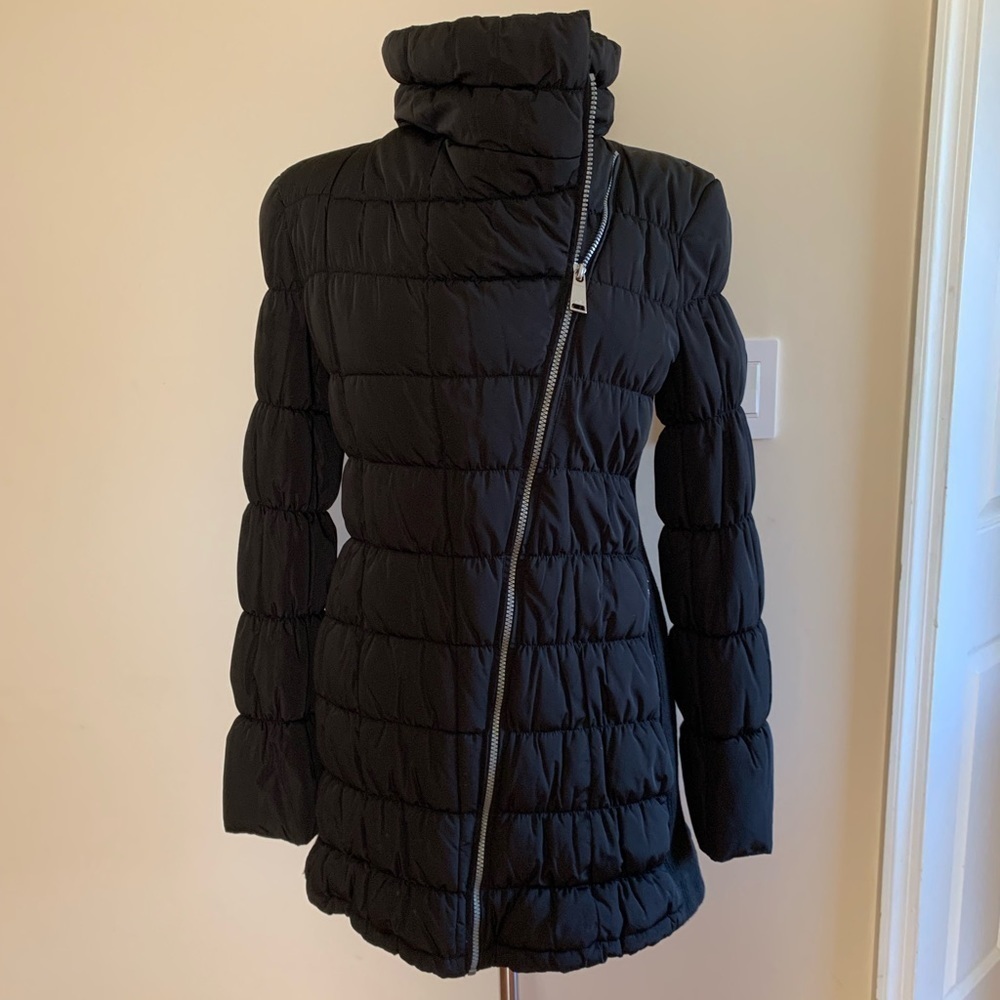 CALVIN KLEIN Medium women’s Black winter coat jacket - Picture 8 of 16